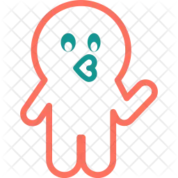 Boo Emoji  Icon