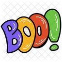 Boo Ghost Halloween Icon