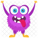 Boogie Aufgeregt Biest Symbol