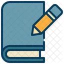Book Pencil Write Icon