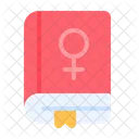 Book Women Day Book Gender Sign Icon