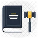 Book Gavel Government Icon