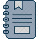 Book Education Notebook Icon