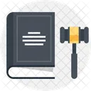 Book Gavel Government Icon