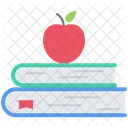 Book Apple School Icon