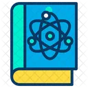 Atomic Science Book Science Book Education Icon