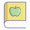 Apple Book Fruit Icon