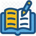 Book Education Pen Icon