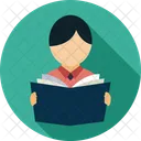 Book Library Student Icon