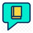 Chat Book Learning Icon
