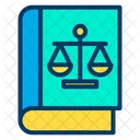 Justice Book Law Book Ethics Icon