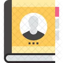 Book Freind Contact Icon