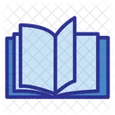 Open Book Reading Textbook Icon