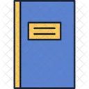 Book Back To School Color Back Icon