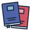 Book Stack Library Icon