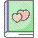 Book Love Story Icon