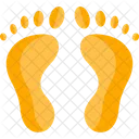Foot Print Foot Steps Human Feets Icon