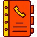 Book Contacts Phone Icon