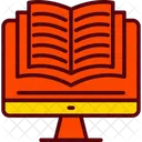 Book Computer Ebook Icon