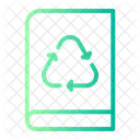Book Notebook Recycling Icon