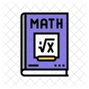 책 수학 과학 아이콘