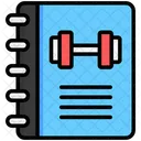 Book Fitness Gym Symbol