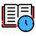Book Time Education Icon