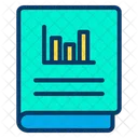Analysis Book Bar Graph Data Analysis Book Icon