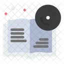 Book And Cd  Icon
