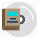 Book Disk Ebook Icon