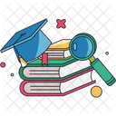 Book and gown  Icon