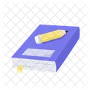 Book and pencil  Icon
