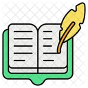 Book and Quill  Icon