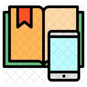 Book Bookmark Smartphone Icon