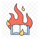 Book burning  アイコン