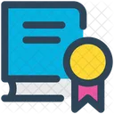 Book certificate  Icon