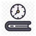 Book clock  Icon