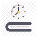 Book clock  Icon