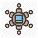 Connection Package Network Icon
