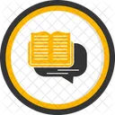 Book Conversation Lifelong Learning Icon Book Club Icon