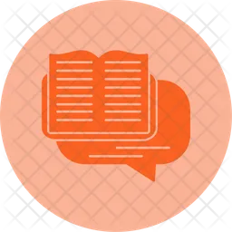 Book Conversation  Icon