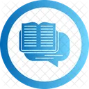 Book Conversation  Icon