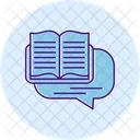 Book conversation  Icon