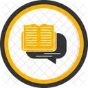 Book Conversation Lifelong Learning Icon Book Club Icon