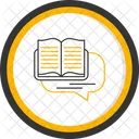 Book Conversation Lifelong Learning Icon Book Club Icon