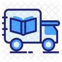 Book Delivery Truck Book Delivery Van Delivery Truck Icon