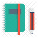 Book Folder Pen Icon