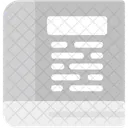 Book Publication Text Icon