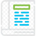 Book Publication Text Icon