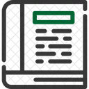 Book Publication Text Icon